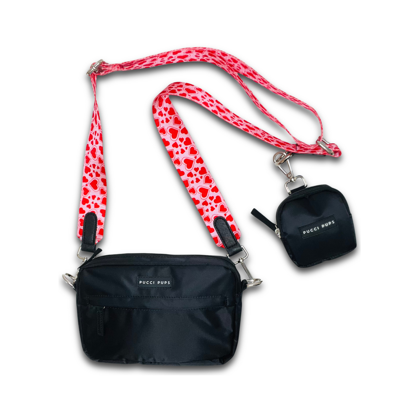 Dog Walking Bag & Strap Bundle